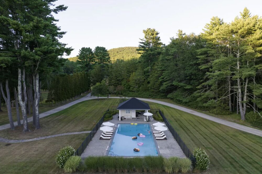 pool on the Spacious, Refined Interiors Property in Wawarsing, Ulster County NY