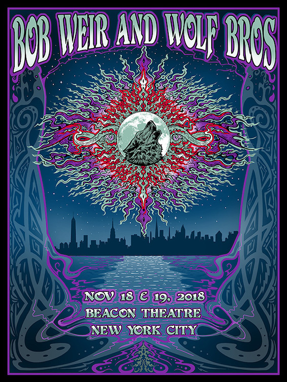 Wolf Bros Poster art by Mike Dubois