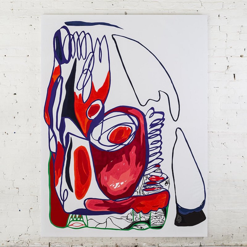 Surface Structure String Exhibit at Hudson Hall in Hudson NY