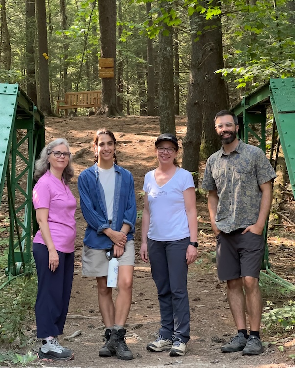 Staff at Woodstock Land Conservancy