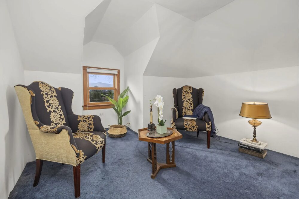 sitting room in attic at 4174 Route 9W, Saugerties NY