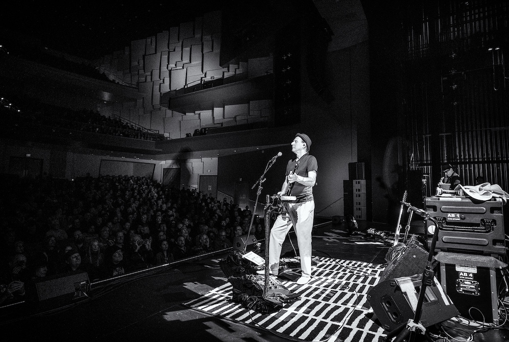 BEAT SHOW with musician playing music on stage