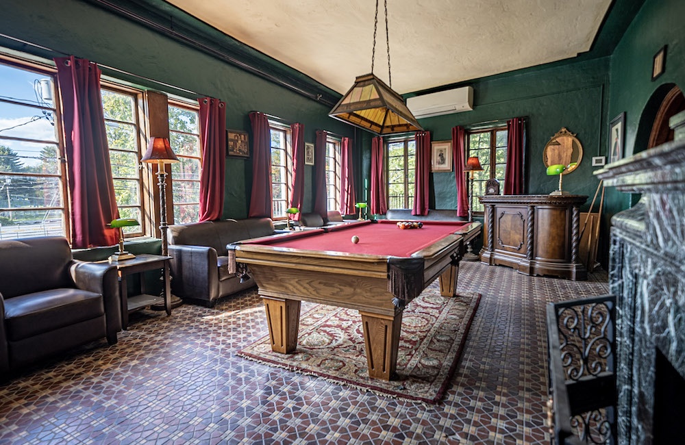 pool room at Colony Woodstock in Woodstock NY