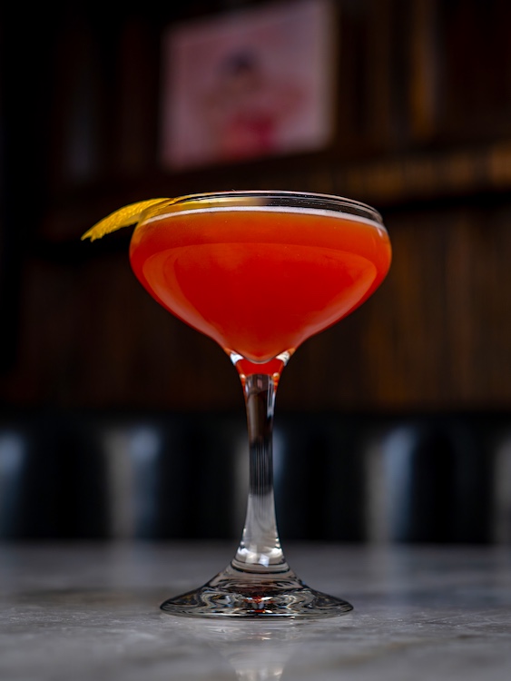 cocktail at The Lemon Squeeze in New Paltz NY