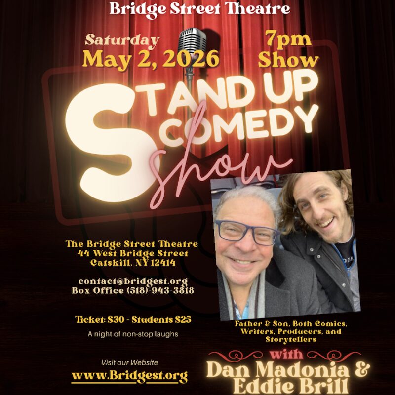 Dan Madonia and Eddie Brill Stand Up Comedy at Bridge Street Theater