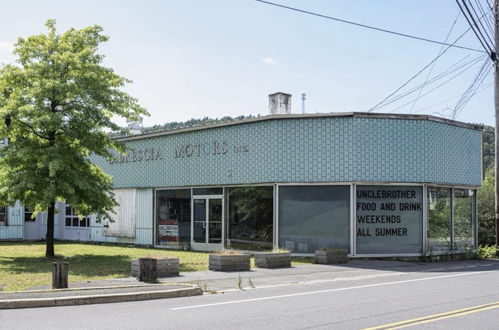 exterior shot of 250 E Front Street, Hancock NY with Country House Realty
