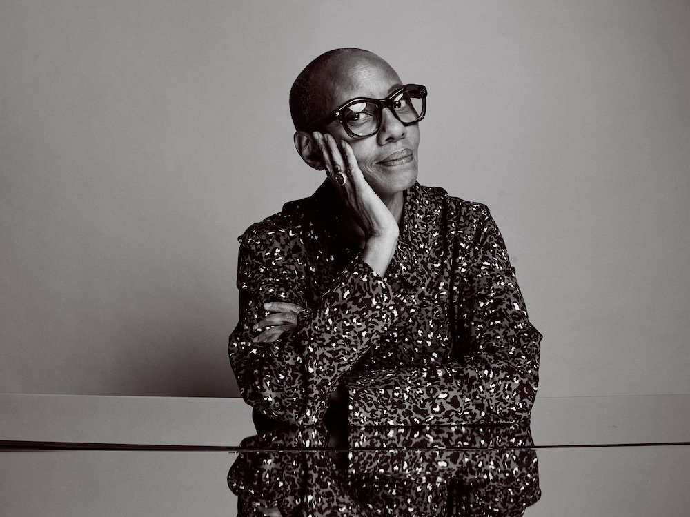 B&W photos of Gail Ann Dorsey in October 2025