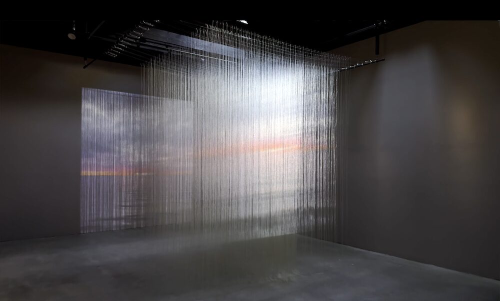 Installation entitled: Holding Light Sutra 1 by Hudson Valley artist Millicent Young