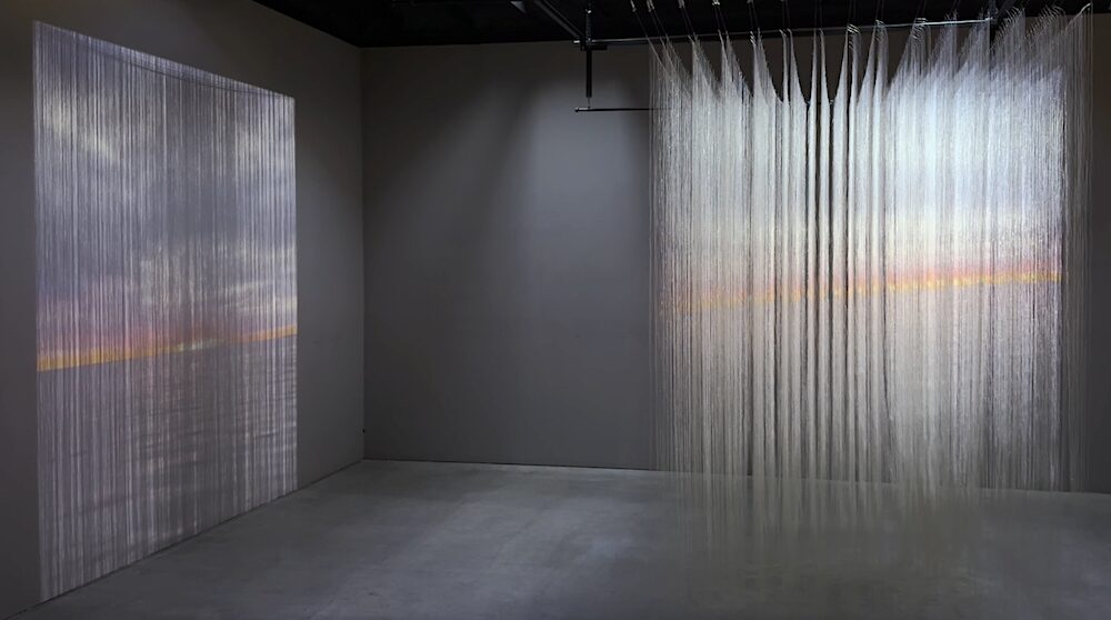 Installation art by Hudson Valley Artist Millicent Young
