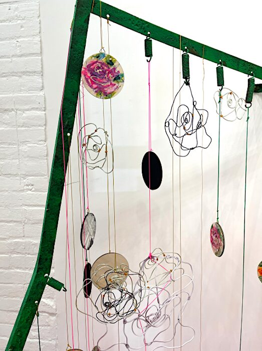 Sculpture details by Hudson Valley Artist Jennifer Hicks