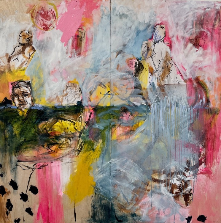 Painting by Hudson Valley Artist Jennifer Hicks.