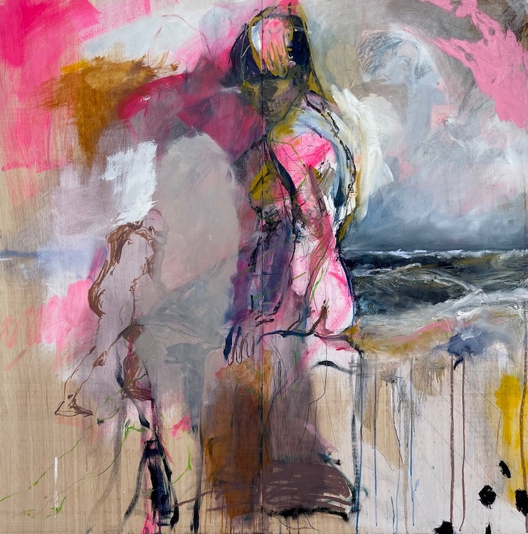 Painting by Hudson Valley Artist Jennifer Hicks.