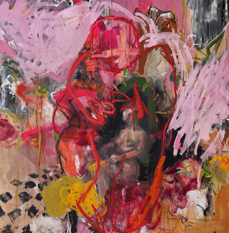 Painting by Hudson Valley Artist Jennifer Hicks.