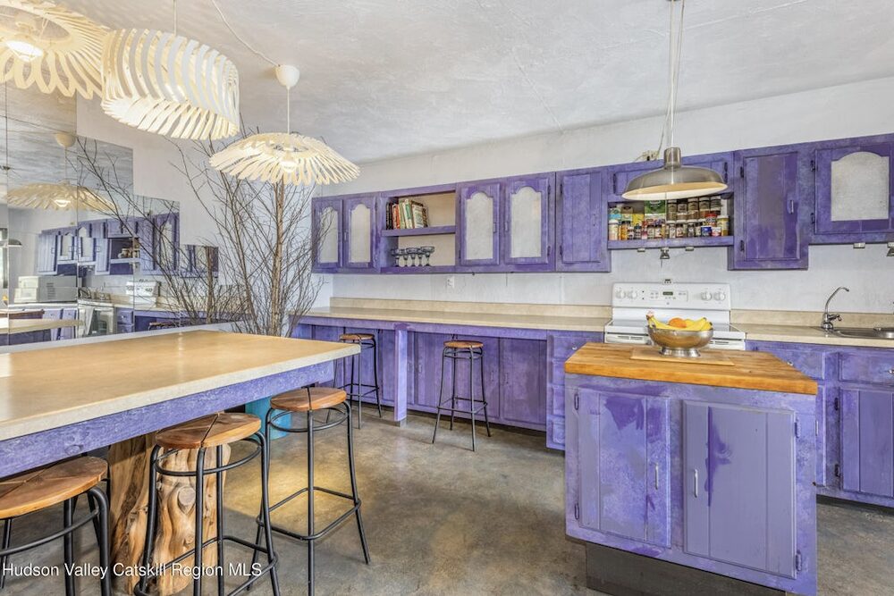 kitchen counters at 166 Todd Hill Road, West Kill NY