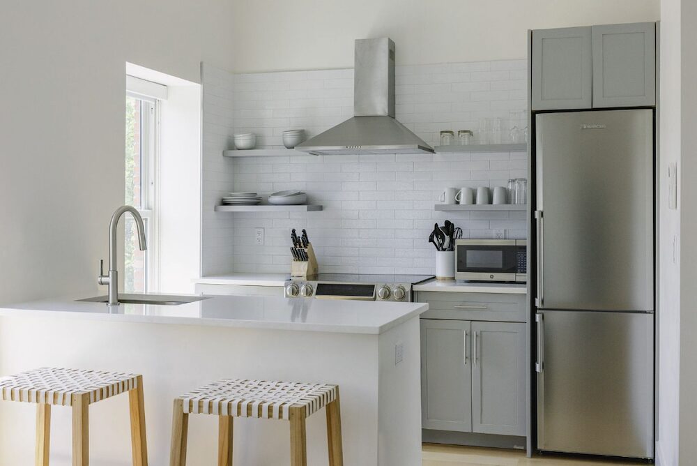 Kitchen at 320 Main Street, Middleburgh NY with Anatole House