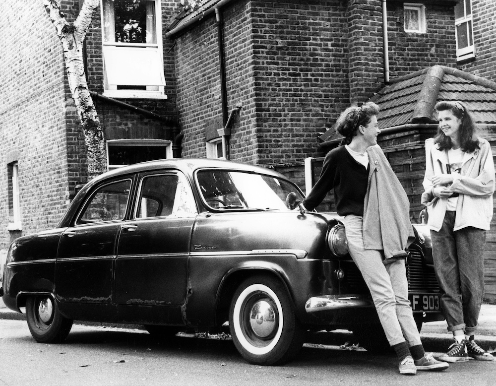 Melissa Auf der Maur & Alice Rosenbaum in London, 1986. Photo by Martin Rosenbaum. Family archive