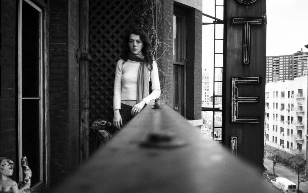 Self-portrait at Chelsea Hotel, NYC, 2001. © Melissa Auf der Maur