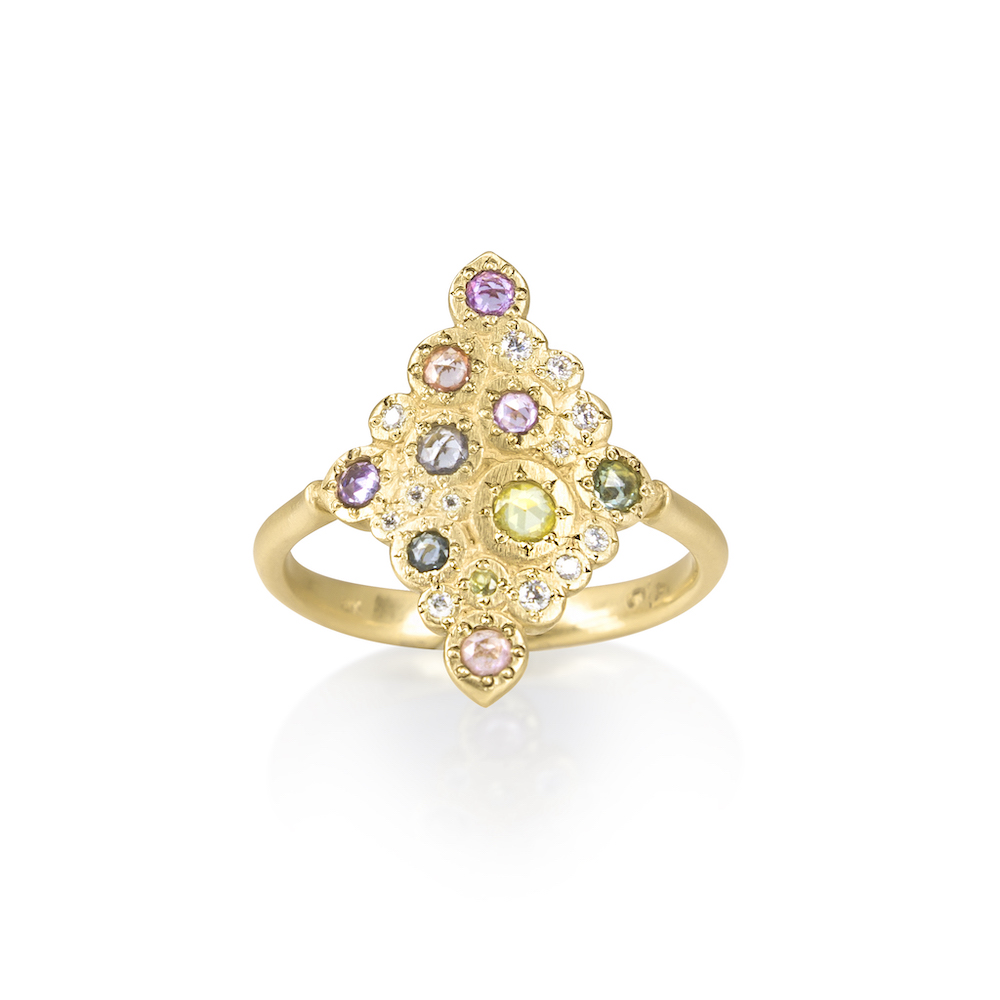 Mosaic Ring. Adel Chefridi Studio + Flagship Gallery in Rhinebeck, NY.