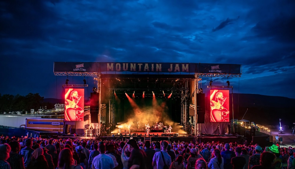 Mountain Jam festival Photo by Hudson Valley-based photographer Bahram Foroughi