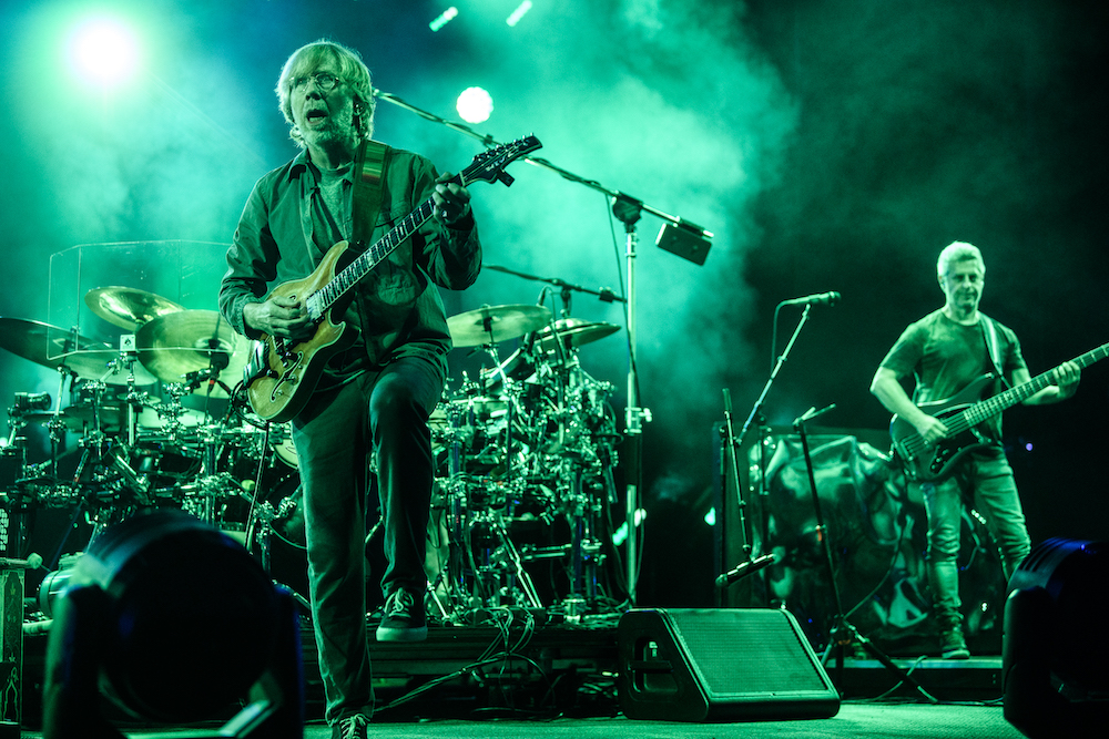 Photo of Phish performing at Bethel Woods by Bahram Foroughi