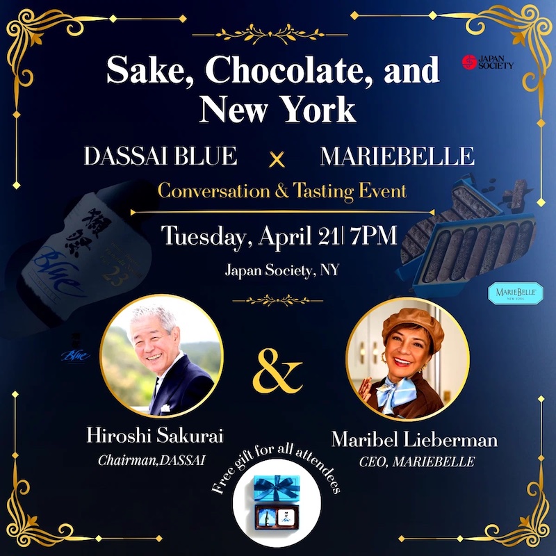 Sake, Chocolate, and New York at Dassai Blue in Hyde Park NY