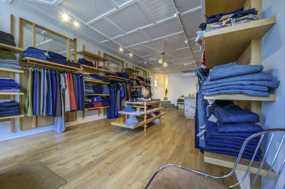 interior of a store at 508 Warren Street, Hudson NY with Four Seasons Sotheby’s International