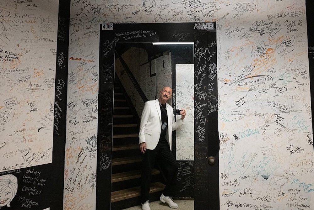tony selfie of bathroom photo with mirror