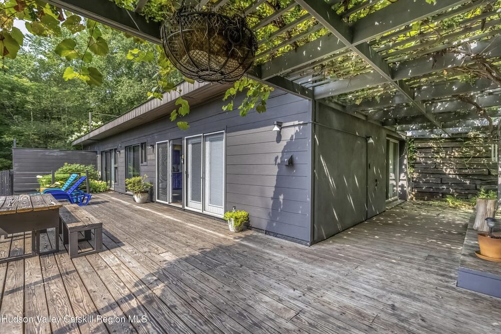 wrap around deck at 166 Todd Hill Road, West Kill NY