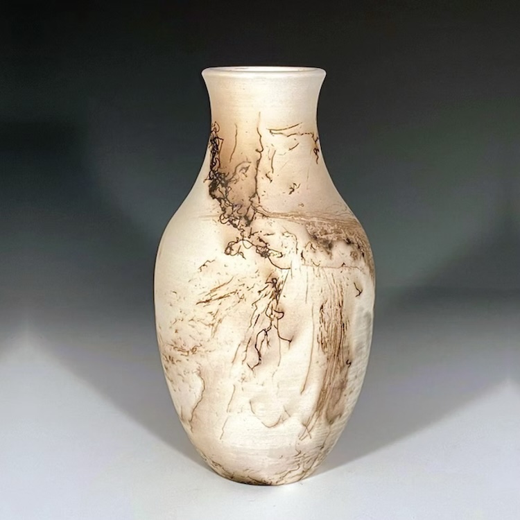 Brian Recchia vase at the 2026 Artrider Rhinebeck Crafts Fair