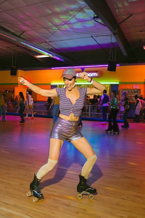 hot pants at Catskills Roller Disco