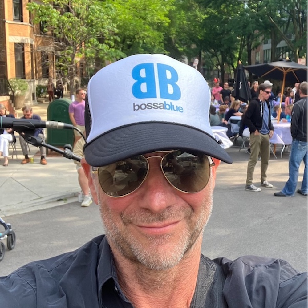 Brad Cole with Bossa Blue hat