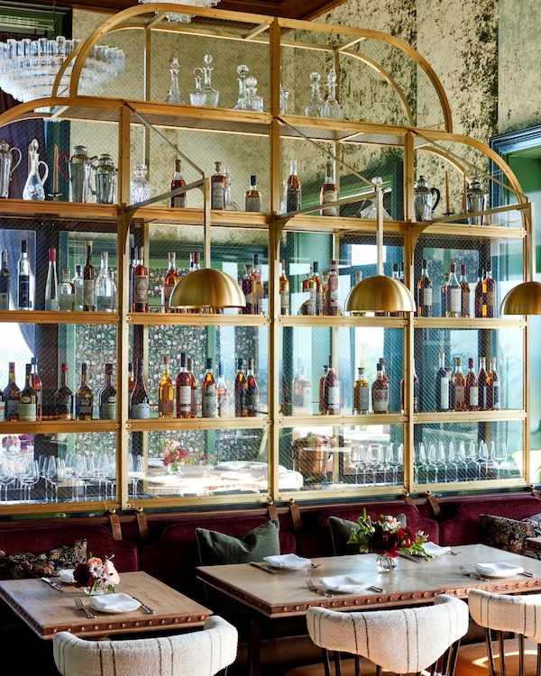 The restaurant at Klocke Estate Distillery