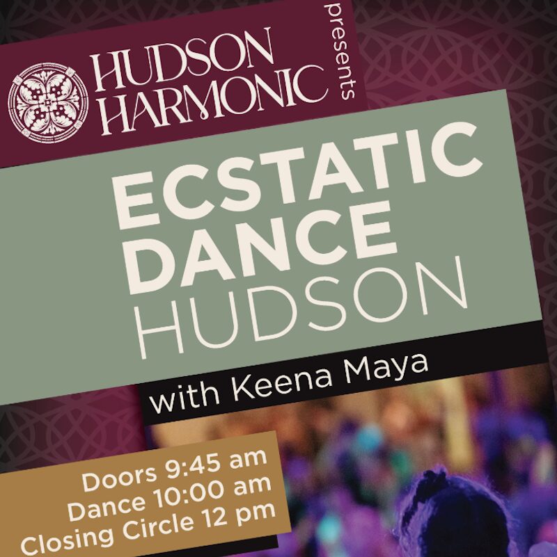 Ecstatic Dance at Hudson Harmonic in Hudson NY