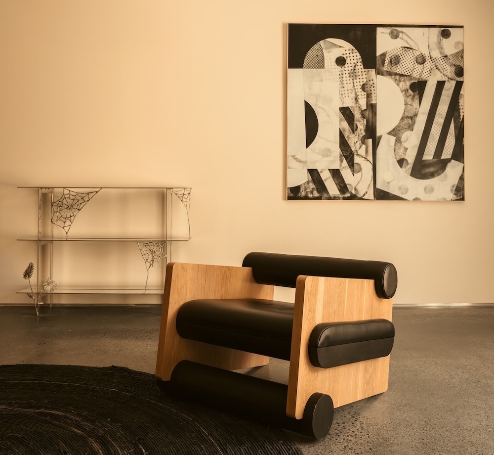 modern chair and artwork at SENSE OF PLACE - an immersive design showcase