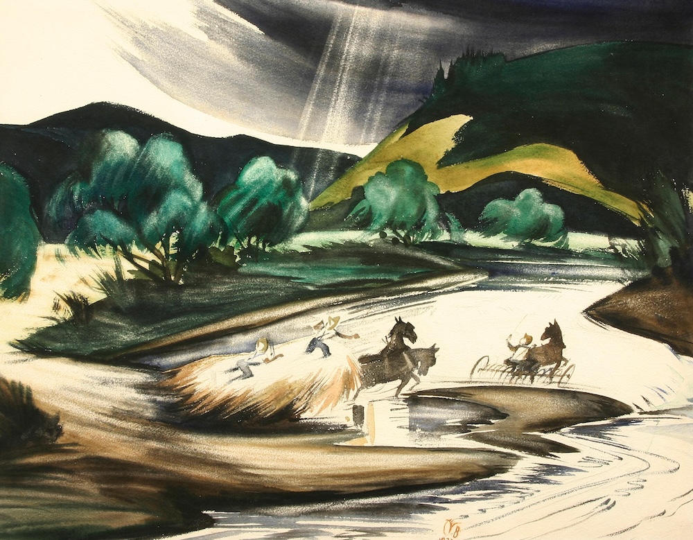 James Cox Gallery Spring Auction 2026 Painting by Charles Burchfield