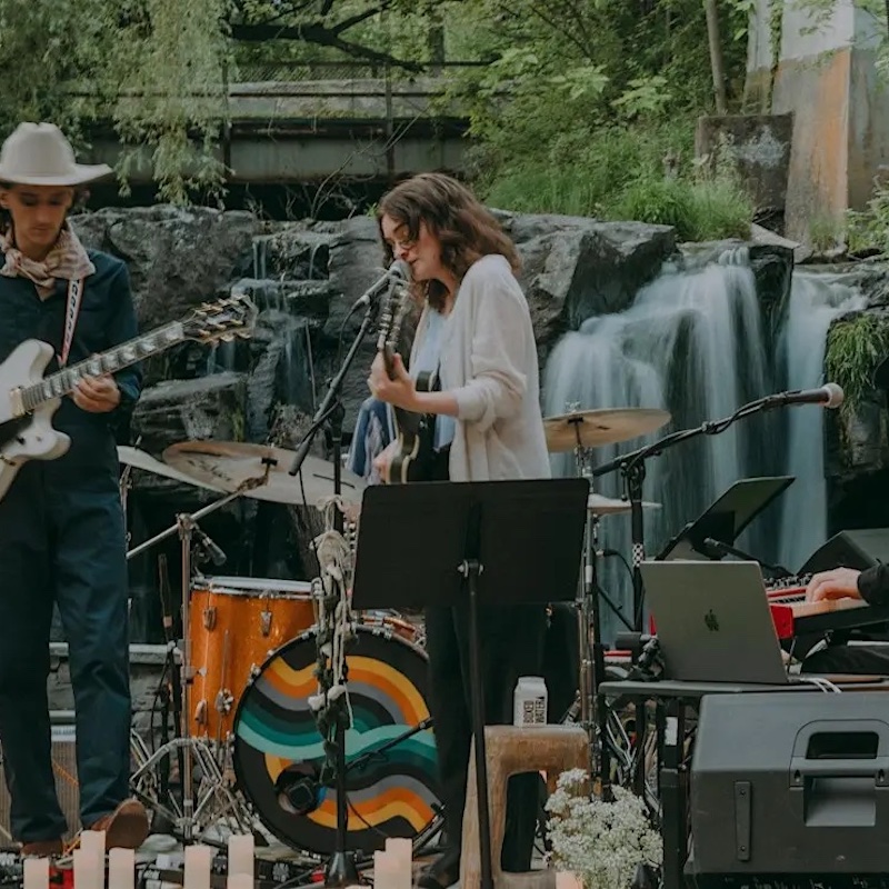 Waterfall Sessions III with Ginger Winn at Woodstock Way Hotel in Woodstock NY