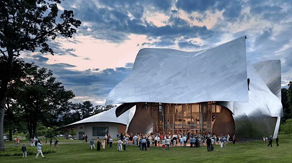 Fisher Center and Spiegeltent, Bard College