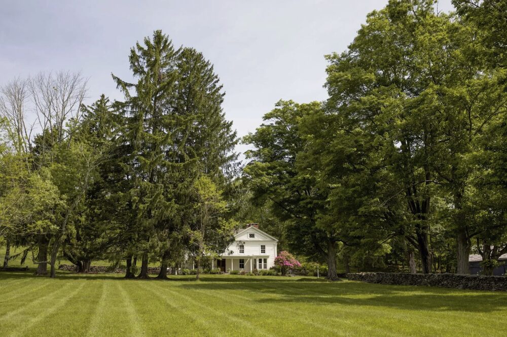 Distant view of the property at 809 North Quaker Hill Road, Pawling NY.