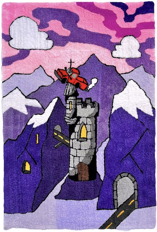 Textile Art by Hudson Valley artist Matthew Gilbert