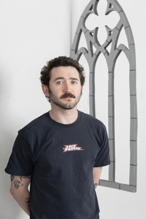 The artist, Matthew Gilbert. Photo by Mollie McKinley.