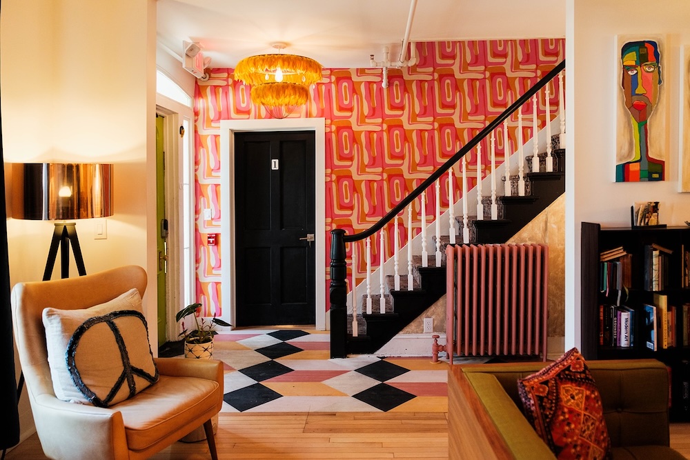 Interior Boutique Hotel Twin Gables in Woodstock NY