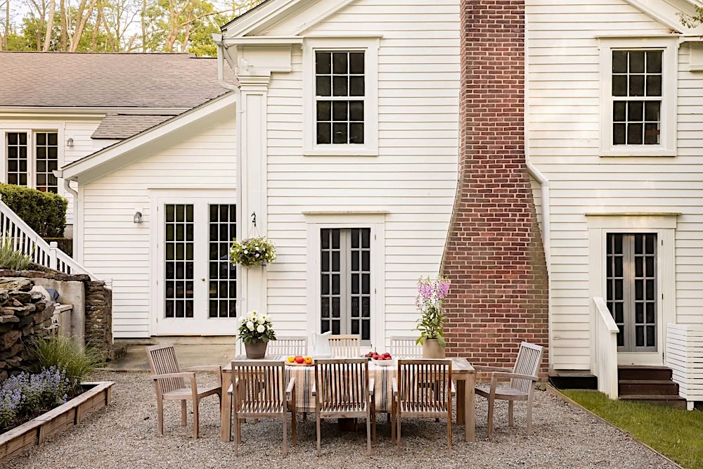 Outdoor patio at 809 North Quaker Hill Road, Pawling NY