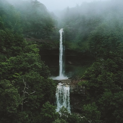 Peter Crosby photo of a waterfall