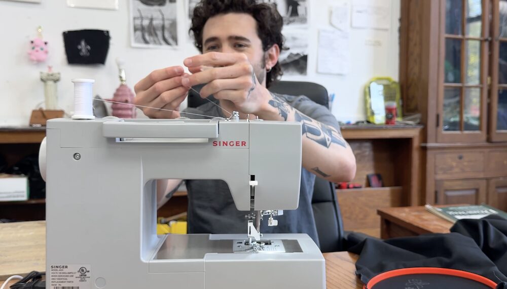 INSIDE+OUT Upstate NY is in the studio with textile artist and sculpture, Matthew Gilbert