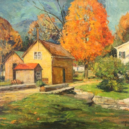 Annual Art Auction At James Cox Gallery