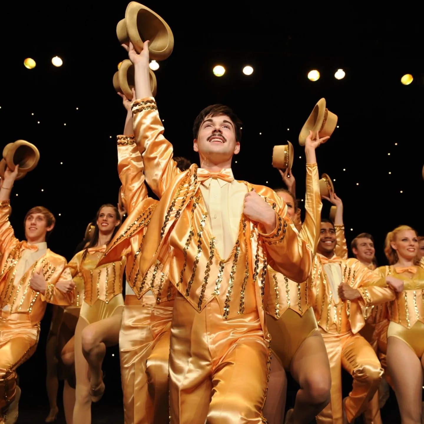 A Chorus Line performance at the Woodstock Playhouse in Woodstock NY