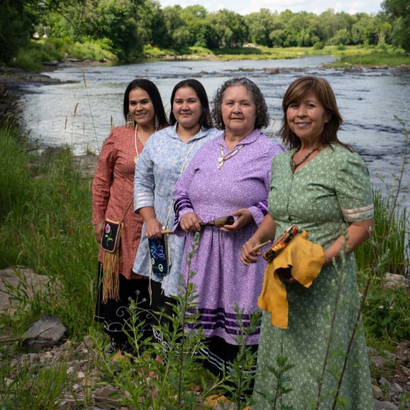 Akwesasne Freedom School Benefit at Opus 40 in Saugerties NY