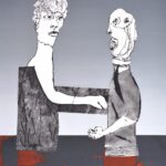 Artist Tatana Kellner at Sketchbook Gallery in Saugerties NY