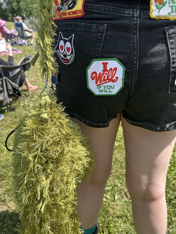I will if you will patch at at Hudson River Music Festival at Croton Point Park NY.