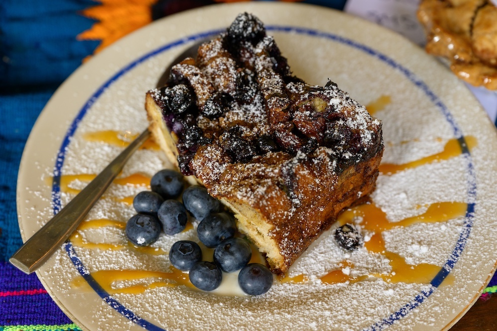 Blueberry cake from Stone Ridge Orchard.